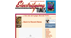 Desktop Screenshot of electrifyingtimes.com